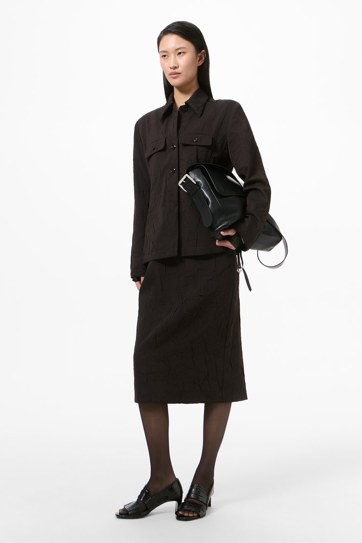 Grind Jacket Obscura Brown Imprint Wool