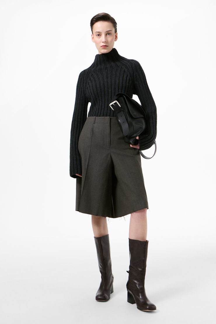Jumbo Shorts Phase Stripe Motion Woolcot