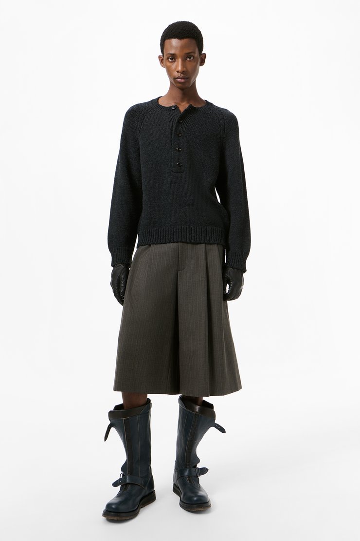 Split Shorts Phase Stripe Motion Woolcot