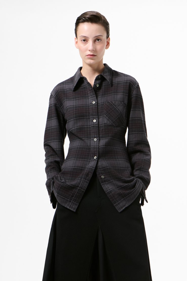 Daisy Shirt Faded Nocturne Check Flannel
