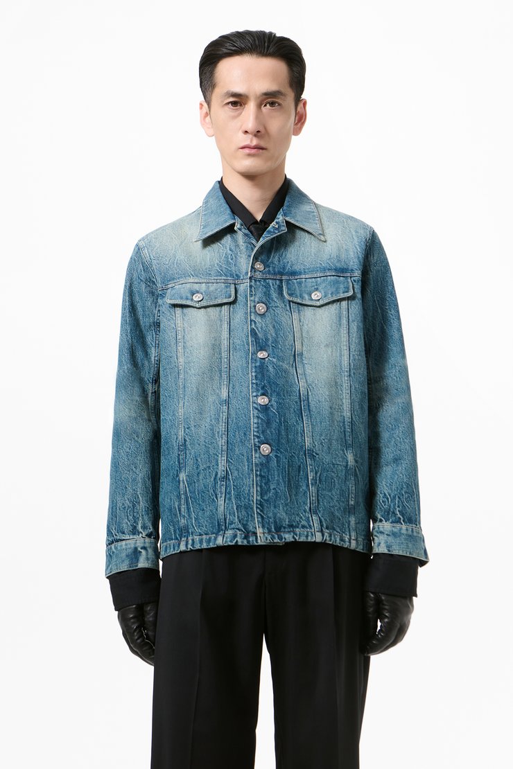 Shackle Jacket River Blue Wash