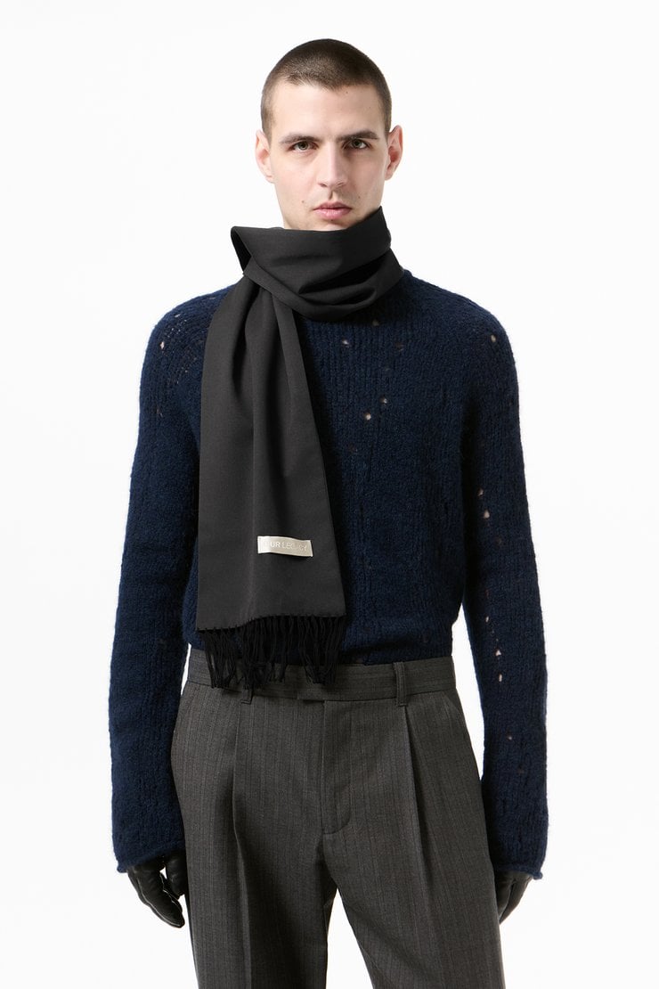 Our Legacy - Estate Scarf Raw Double Wool