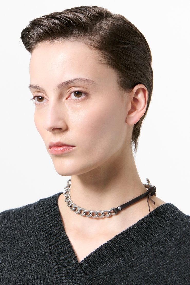 Our Legacy - Braided Ladon Black Leather