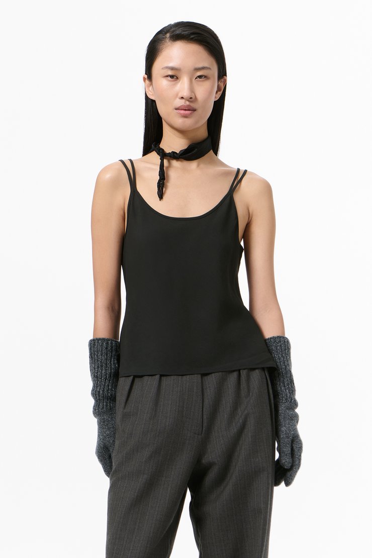 Glide Top Ashen Black Warmth Viscose
