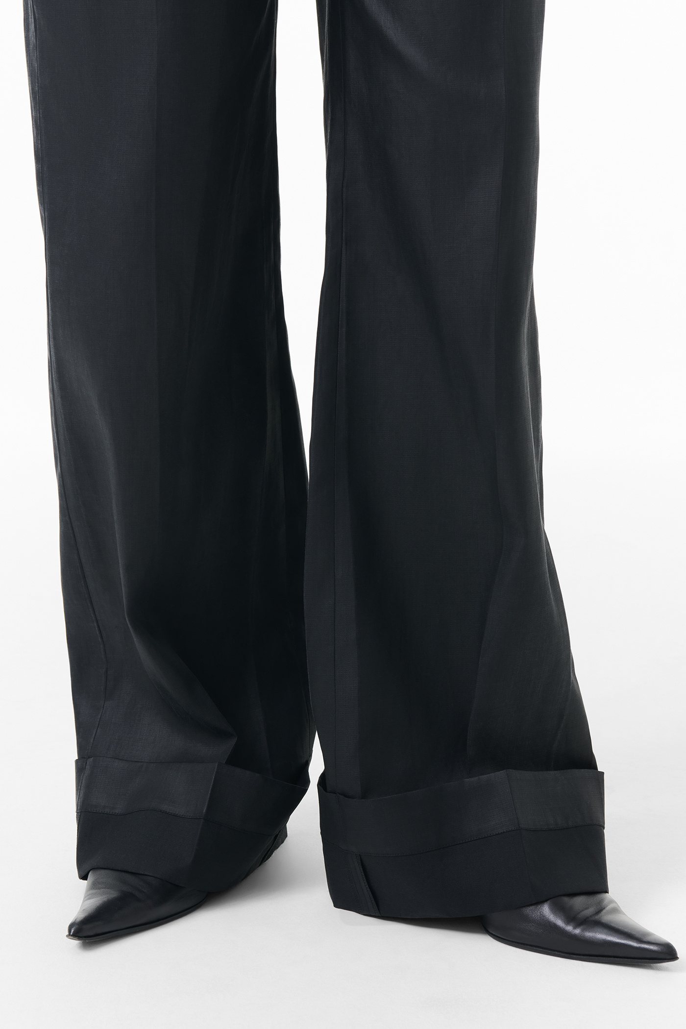 Our Legacy - Hip Trouser Lacquer Black Mirror Tencel