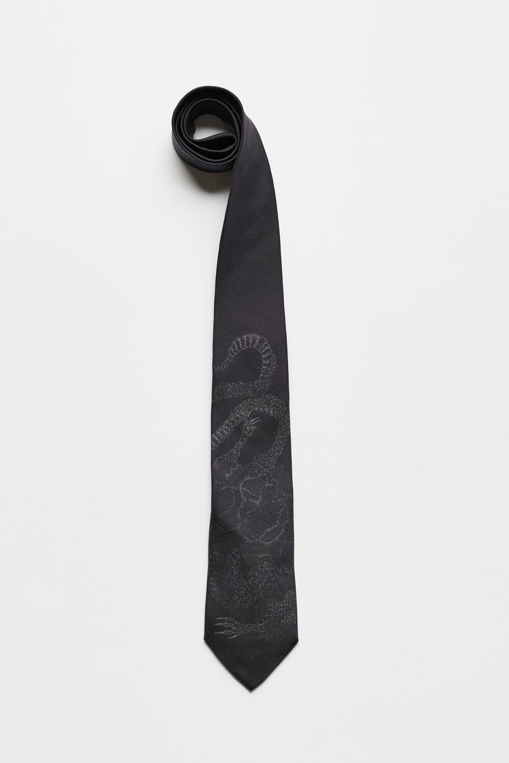Tie Blooming Wyvern Print