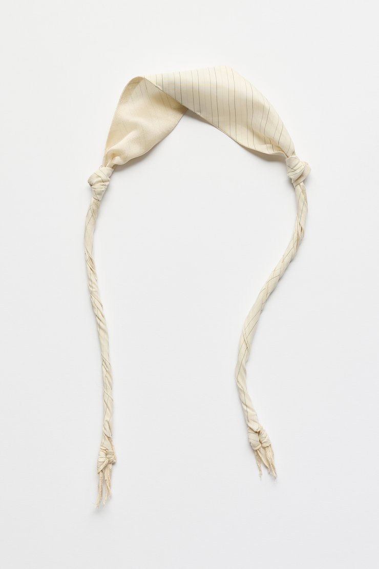 Twisted Tie Faded Bone Windstripe Lyocell