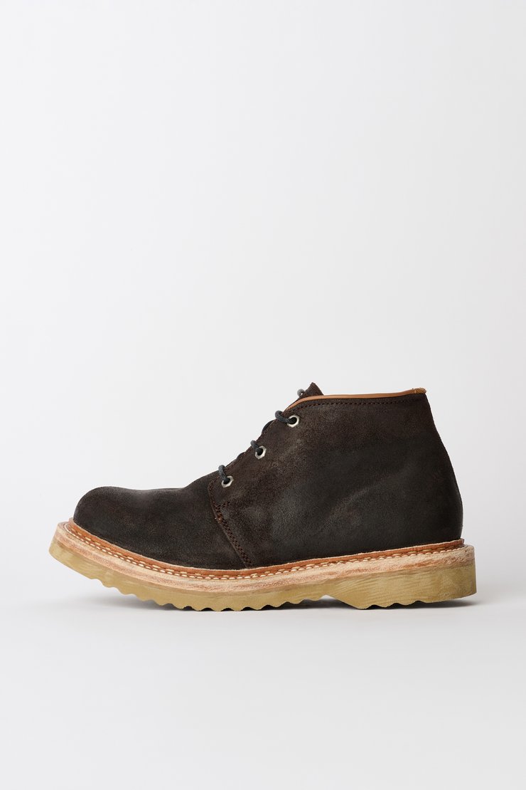 Chukka Boot Dark Choco Waxy Suede
