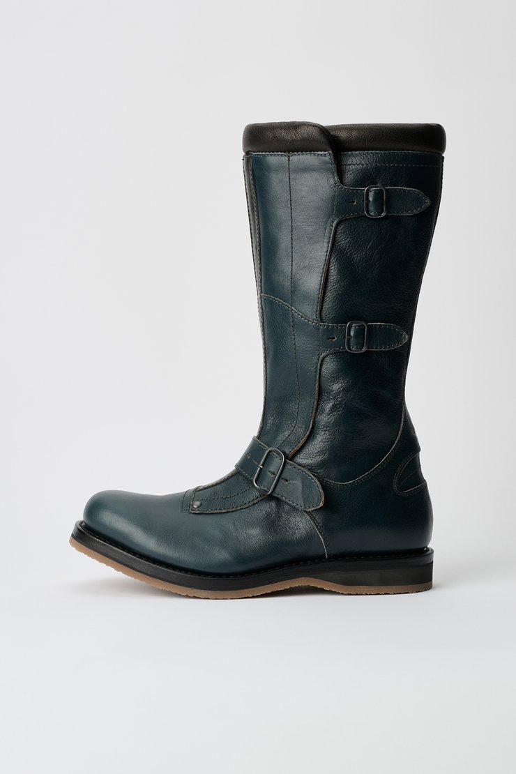 Excite Boot Station Blue Pliable Bovine