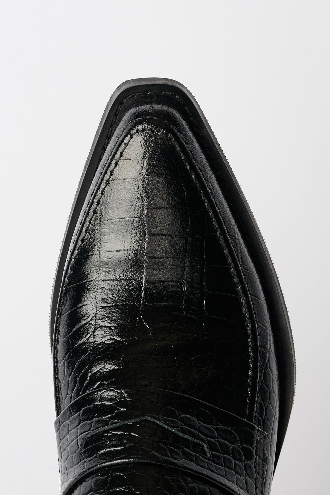 Our Legacy - Cypher Loafer Licorice Croc Bull Hide