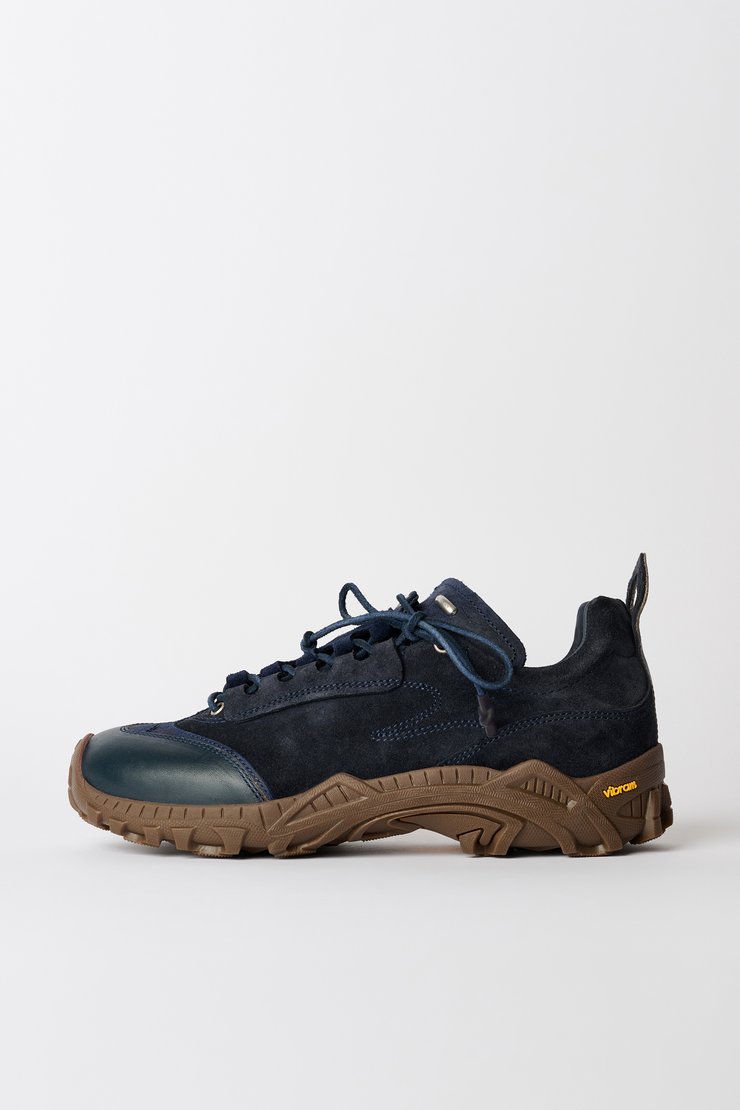 Gabe Midnight Mowed Suede