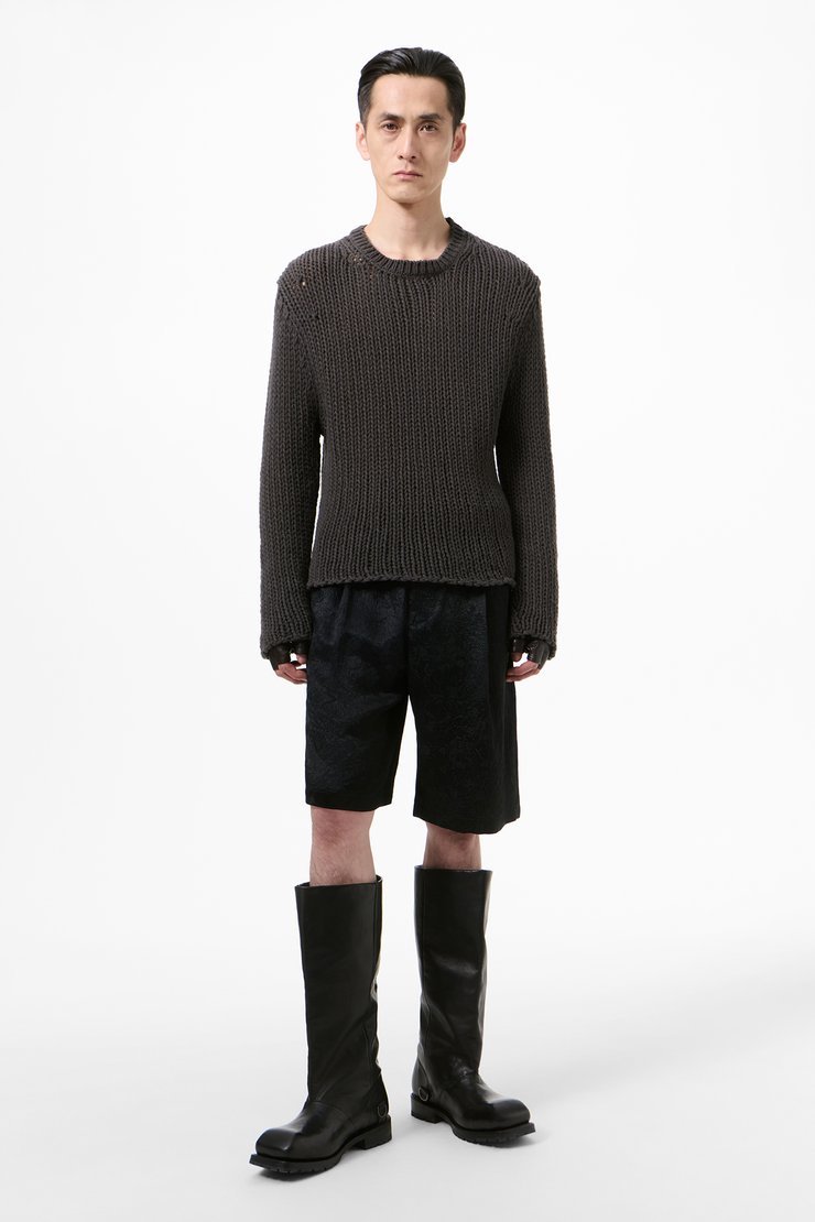 Popover Roundneck Chocolate Ultra Slow Twist