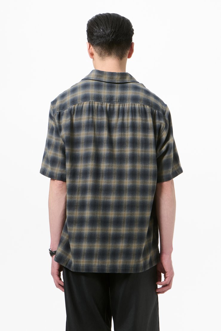 Our Legacy - Box Shirt Shortsleeve Black Boucle