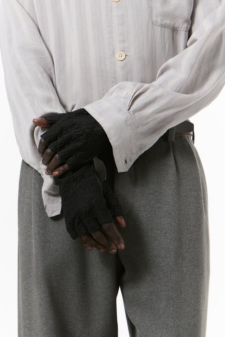 Our Legacy - His Gloves Black Leather