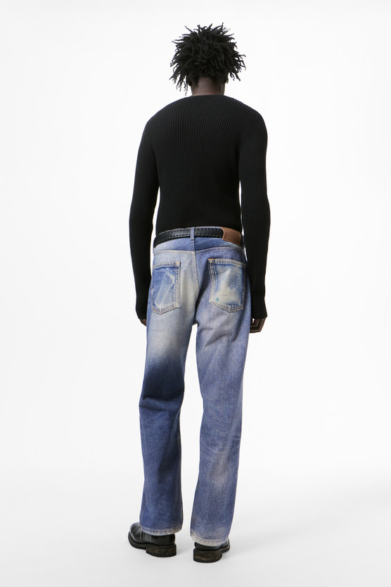 Our Legacy - Third Cut Azure Print Denim