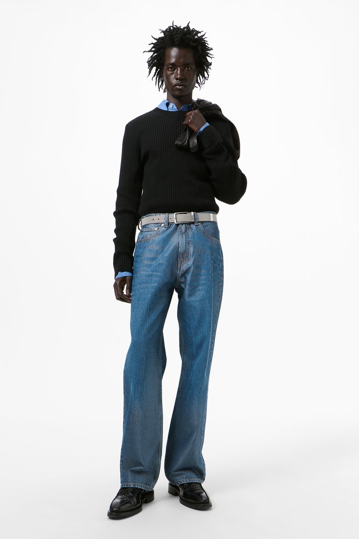 Third Cut Electric Blue Wash