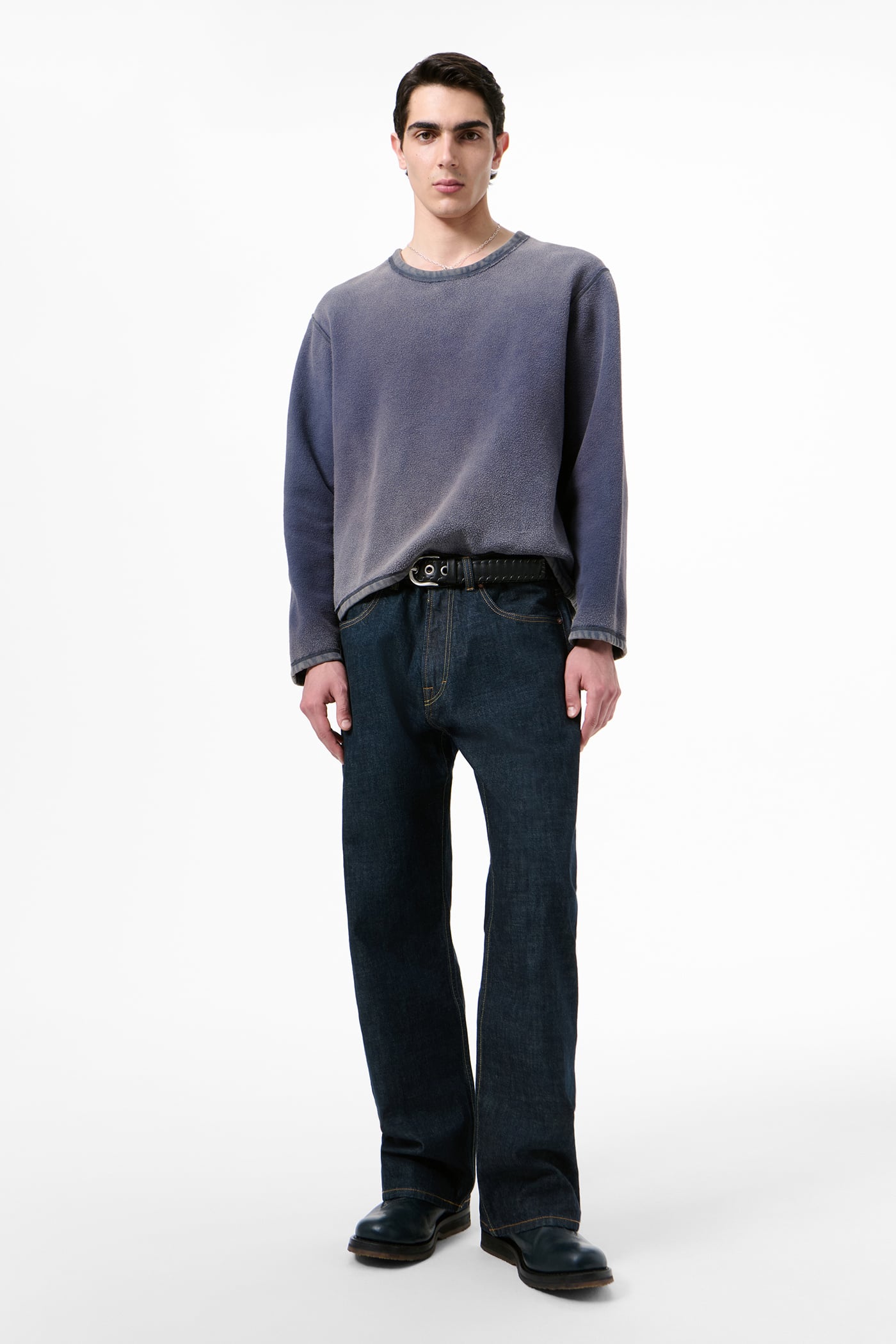 Our Legacy - Double Lock U Neck Grape Alloy Star Fleece