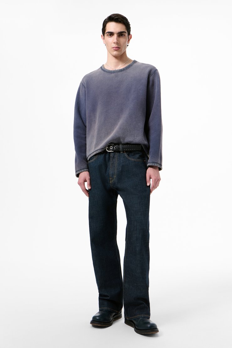 Double Lock U Neck Grape Alloy Star Fleece