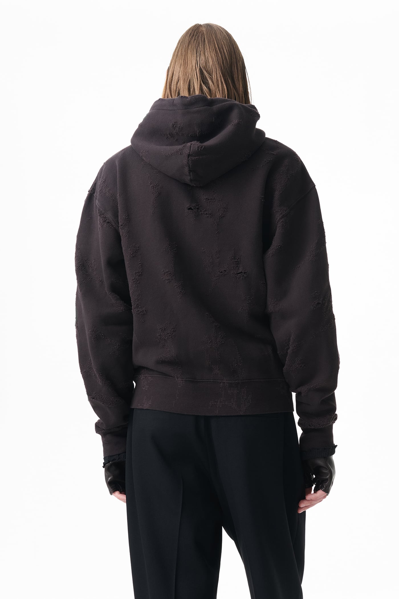 トップス OUR LEGACY RASCAL HOOD Our Legacy - Rascal Hood Burnt Bouquet Star Fleece