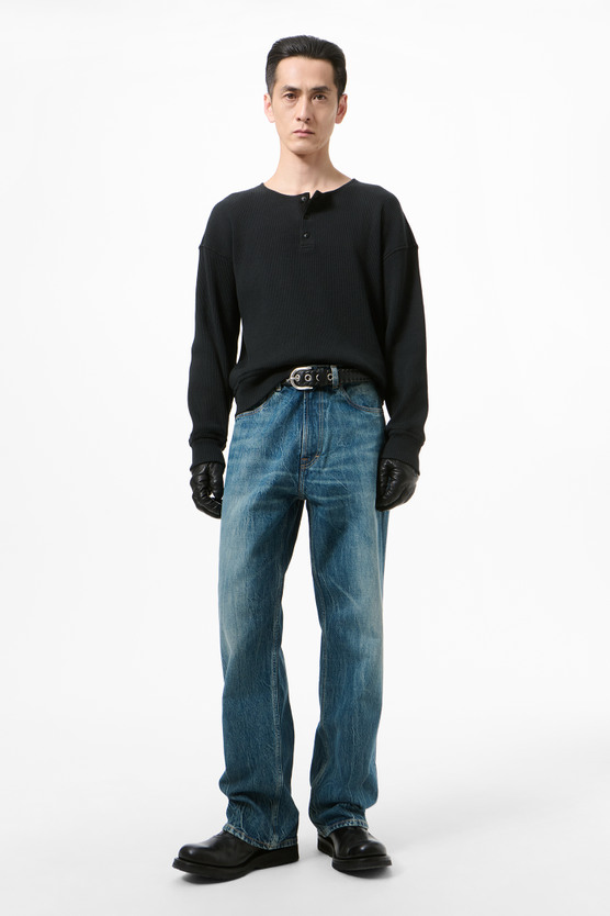Our Legacy - Ballon Sweatshirt Furnace Black Beefy Rib