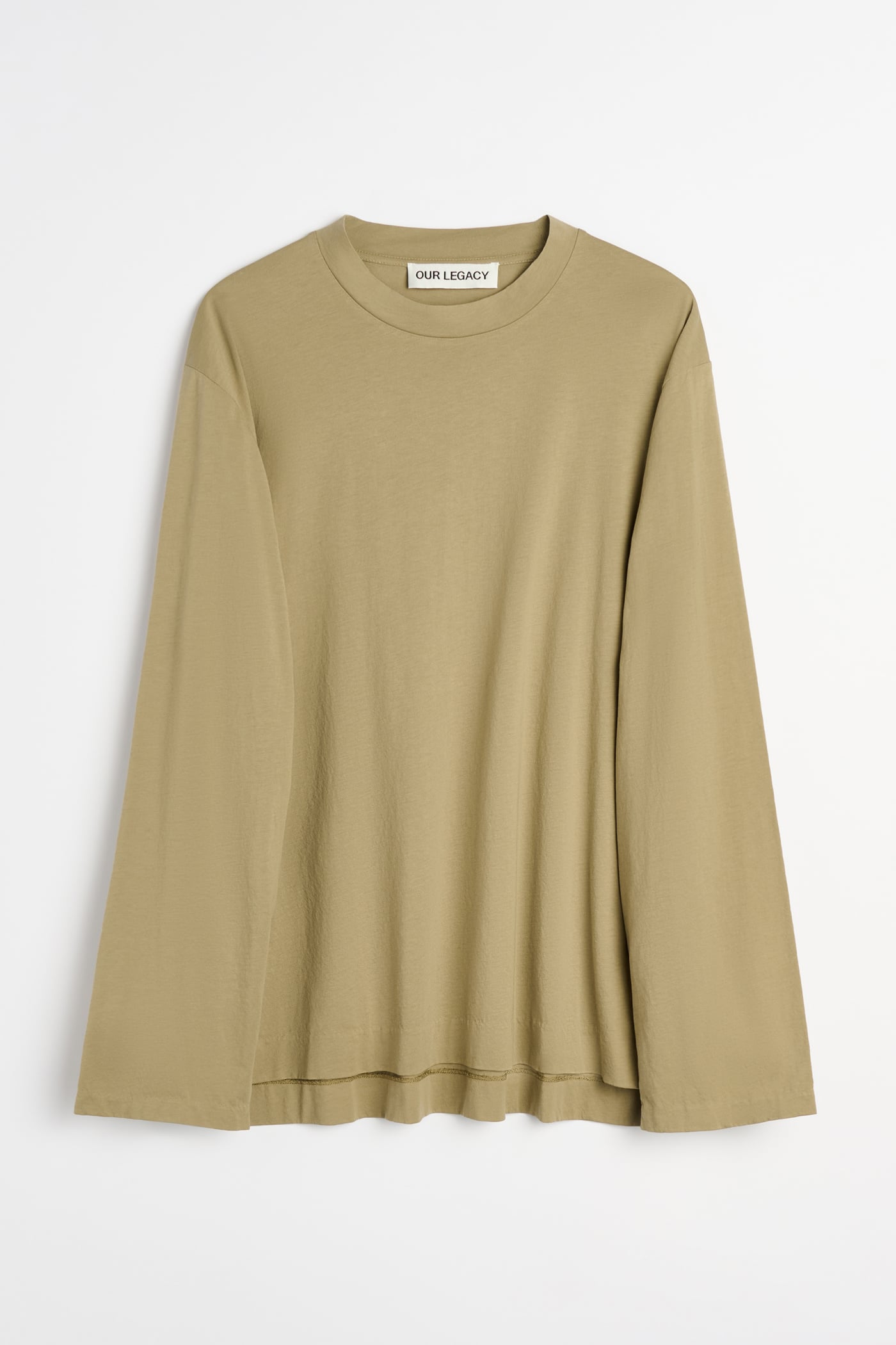 Our Legacy - Box Longsleeve Grey Sage Clean Jersey
