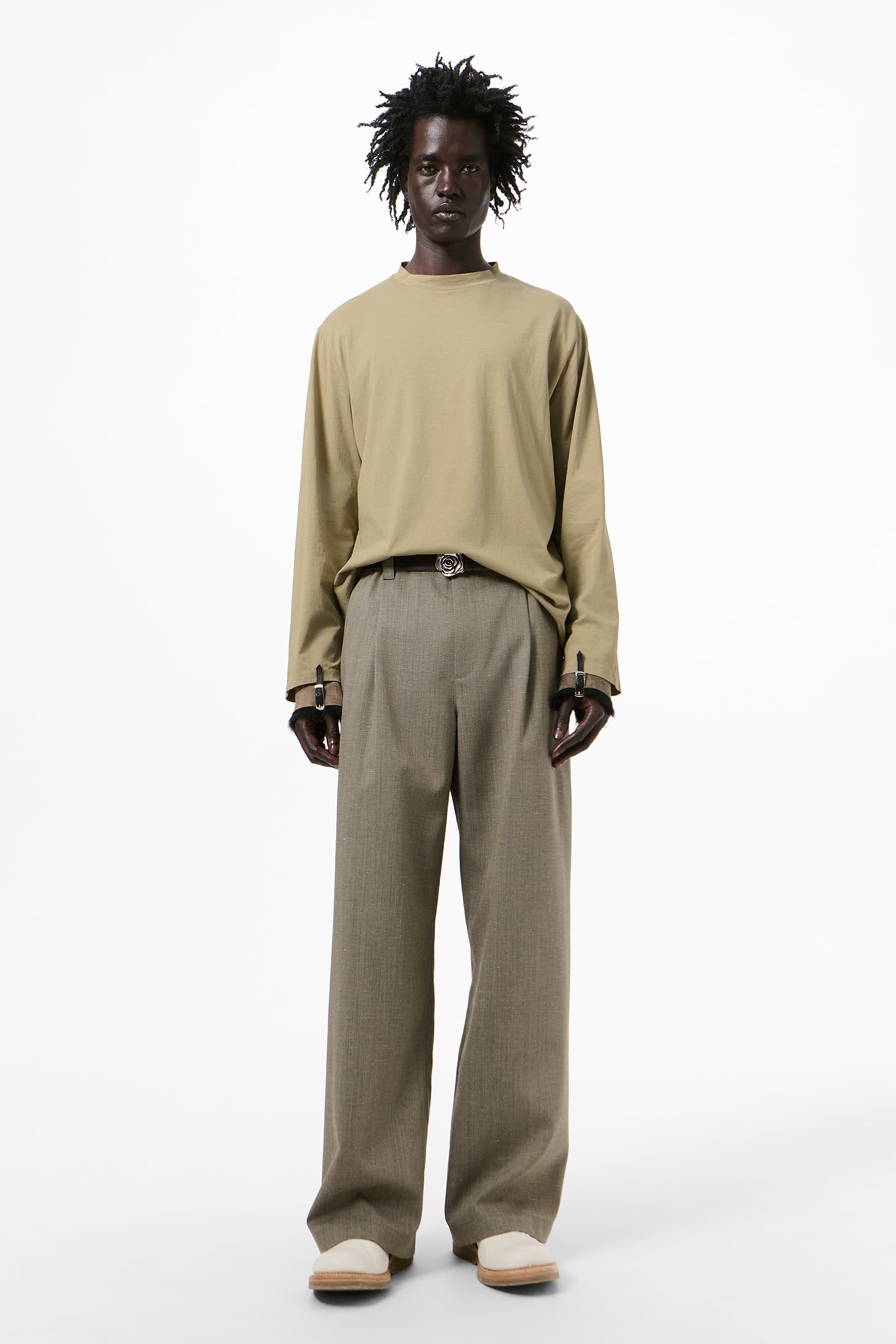 Our Legacy - Box Longsleeve Dirty Beige Clean Jersey