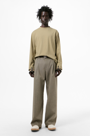 Box Longsleeve Dirty Beige Clean Jersey