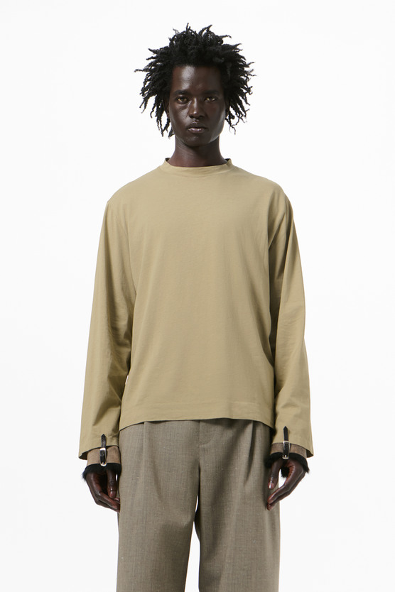OUR LEGACY メッシュニット BOX Beige Rope Weave Our Legacy Box T