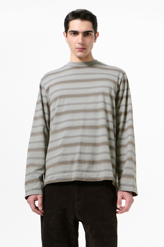 トップス OUR LEGACY BOX LONGSLEEVE Our Legacy - Box Longsleeve Specture Stripe