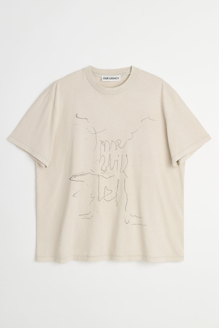 Our Legacy - Box Longsleeve Dirty Beige Clean Jersey
