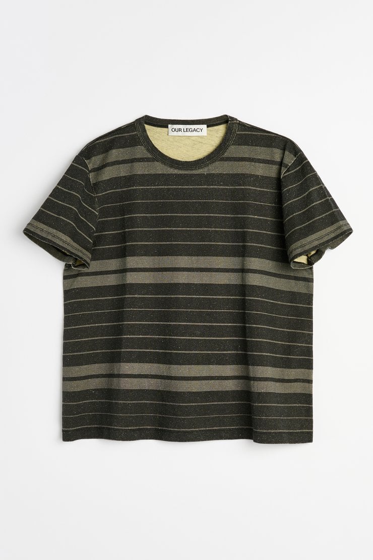Our Legacy - Classic T-Shirt Ziggy Stripe Ease Jersey