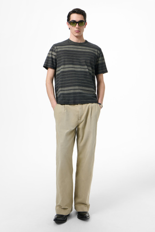 New Box T-Shirt Ziggy Stripe Ease Jersey