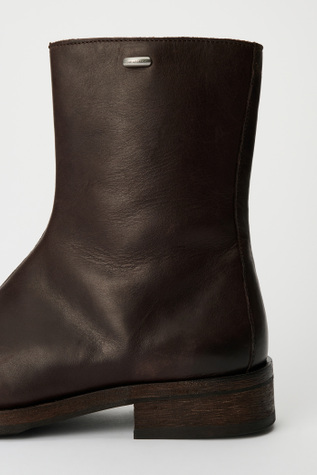 Our Legacy - Camion Boot Matted Brown Waxed Bovine