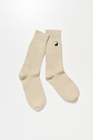 Work Shop Socks Bone