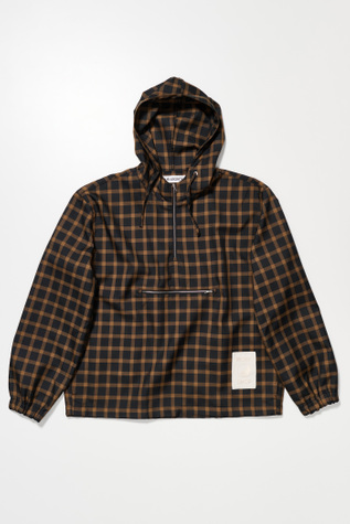 Anorak Black Tobacco Check