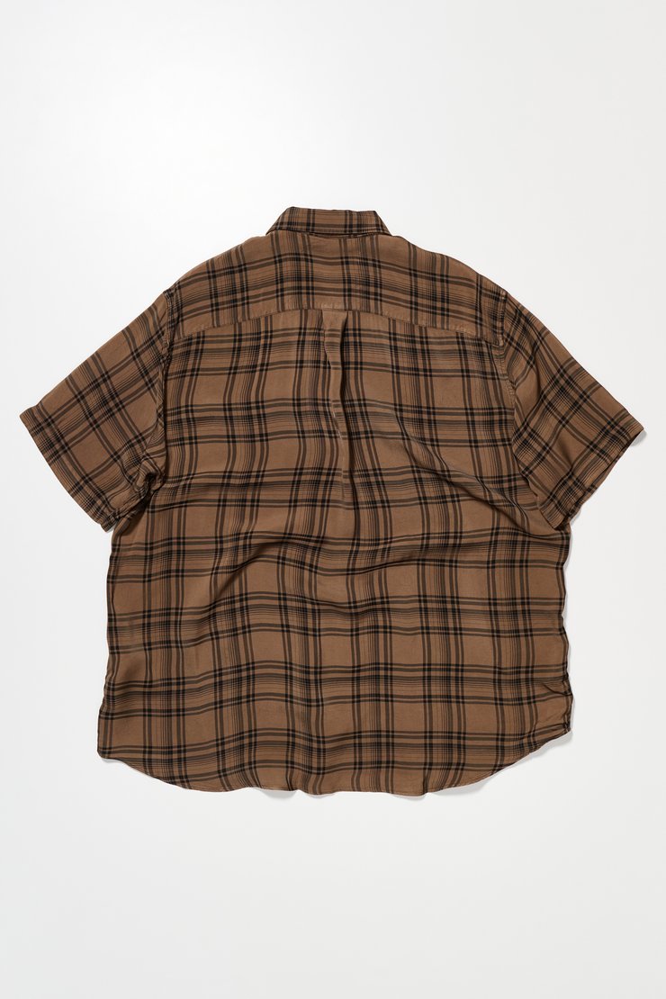 Our Legacy - Shortsleeve Work Shirt Sand Check