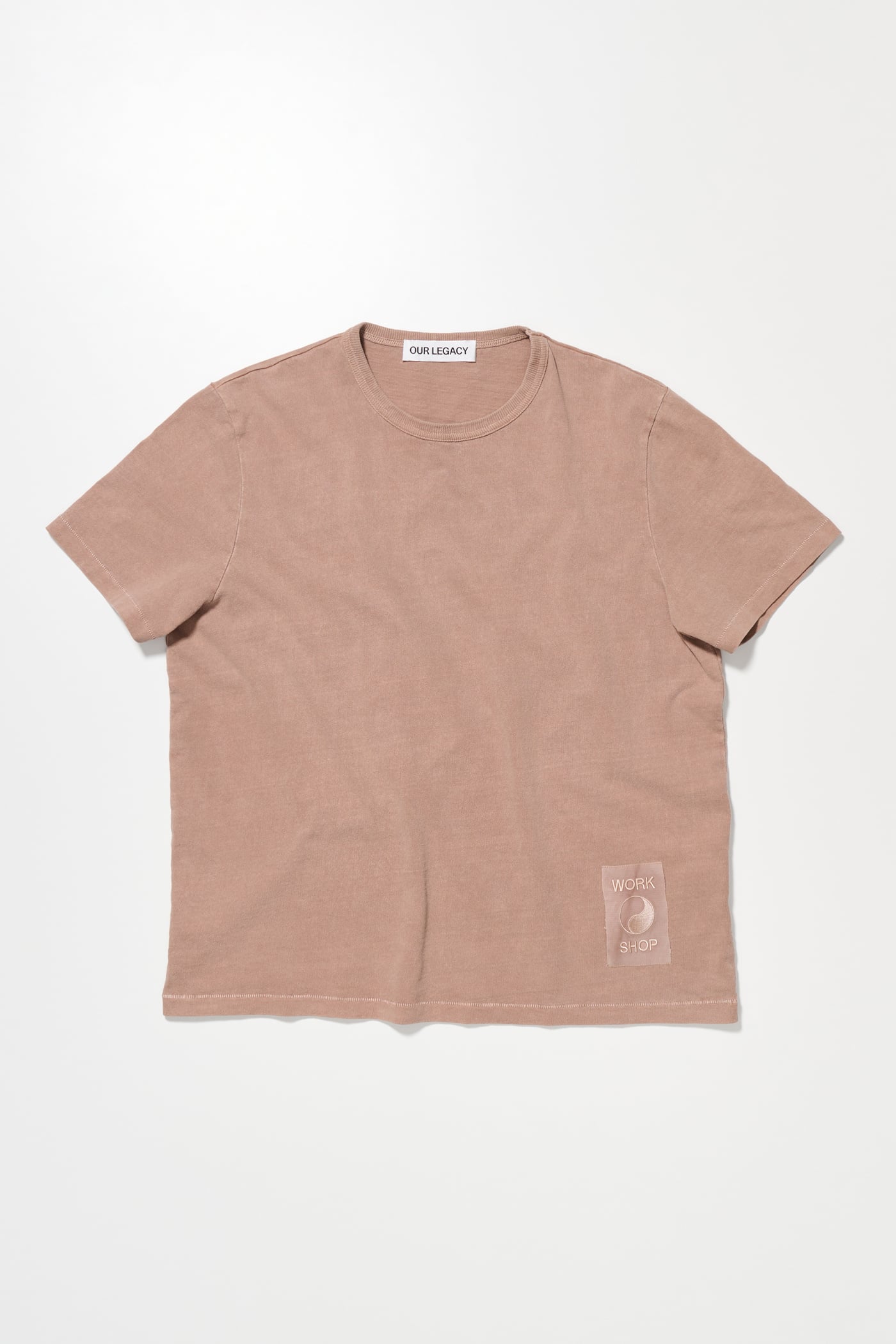 Our Legacy - Single Stitch Heavy Tee Earth Cotton Jersey