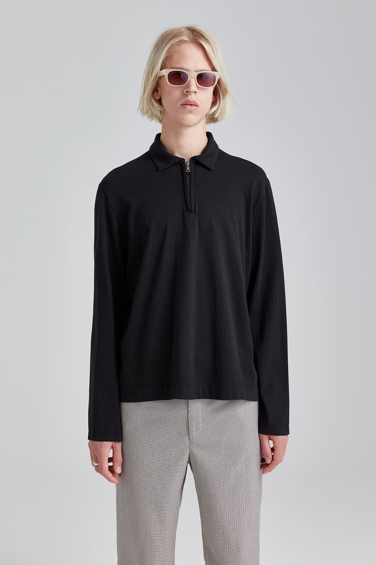 LS ZIP PIQUET