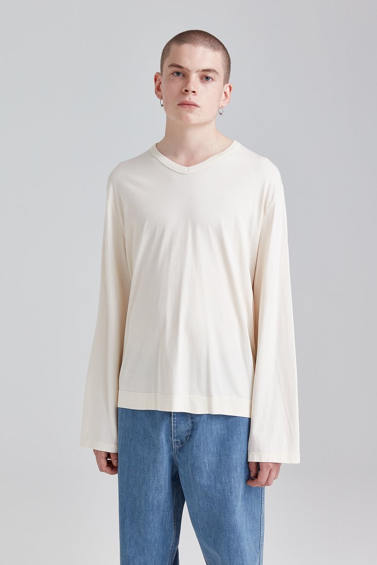 REGULAR V-NECK LONGSLEEVE