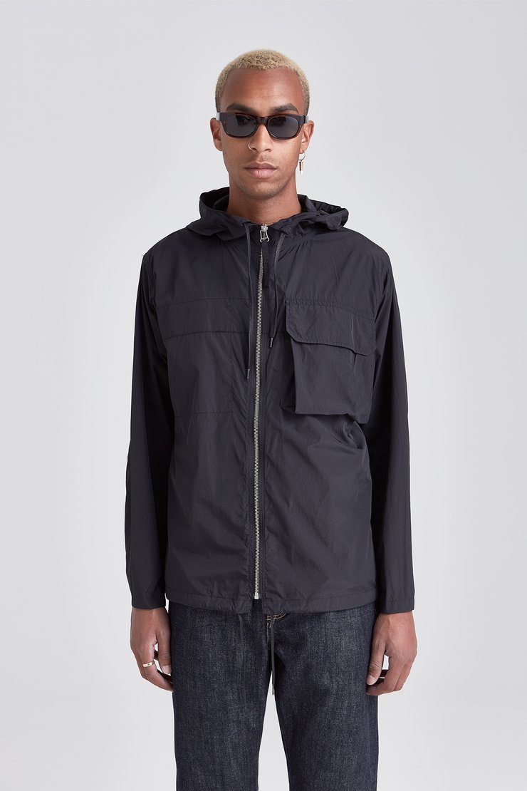 Cropped Lizard Parka
