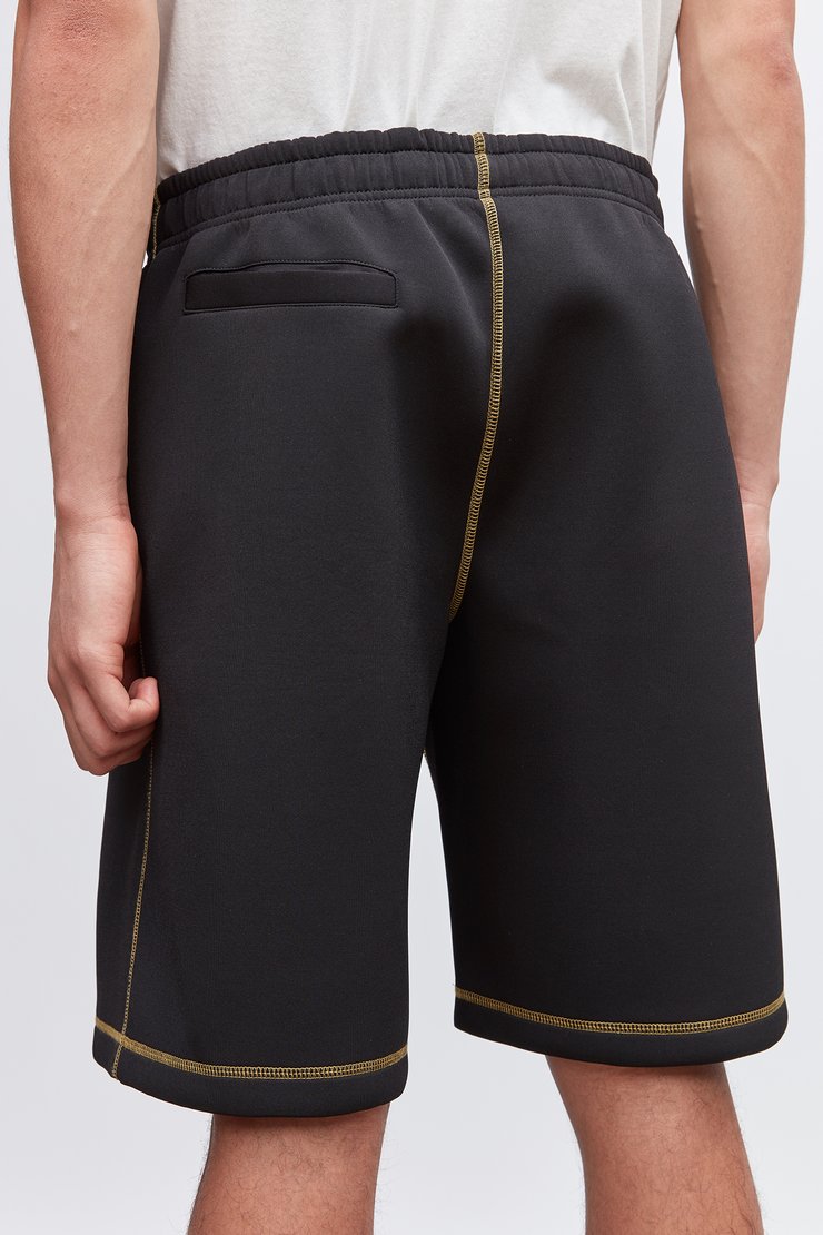 Drape Scuba Shorts Black Light Scuba Our Legacy