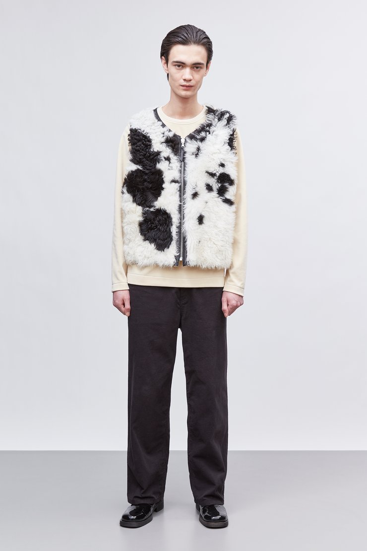 SHEARLING VEST
