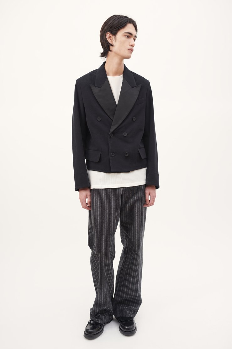CROP SMOKING JACKET