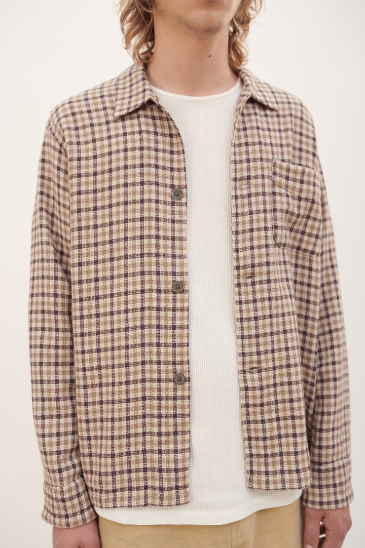 Box Shirt Brown Check Our Legacy