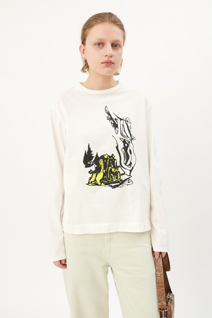SQUARE LONG SLEEVE T-SHIRT