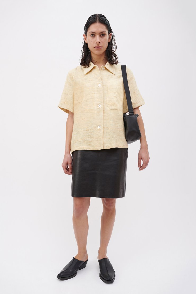 SHORT SLEEVE SQUARE SHIRT