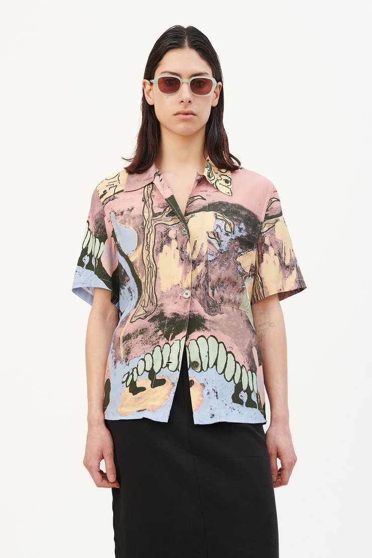 SHORT SLEEVE SQUARE SHIRT