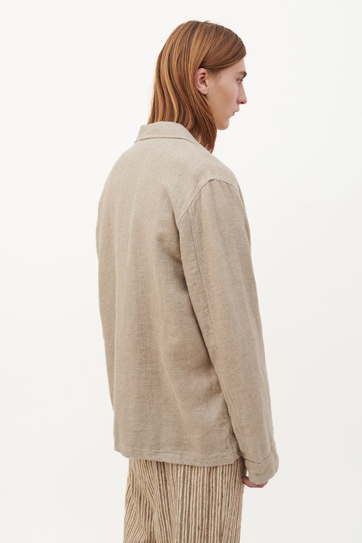 our legacy box archive jacket raw herringbone