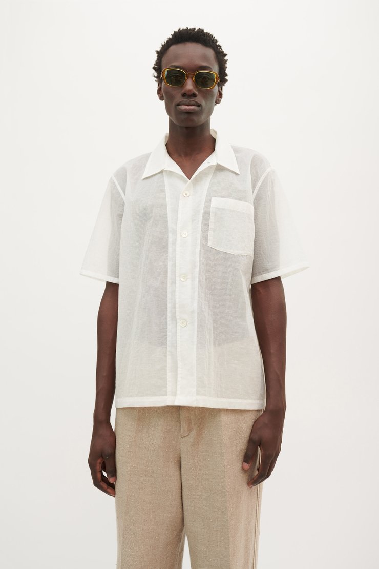 BOX SHIRT SHORT SLEEVE