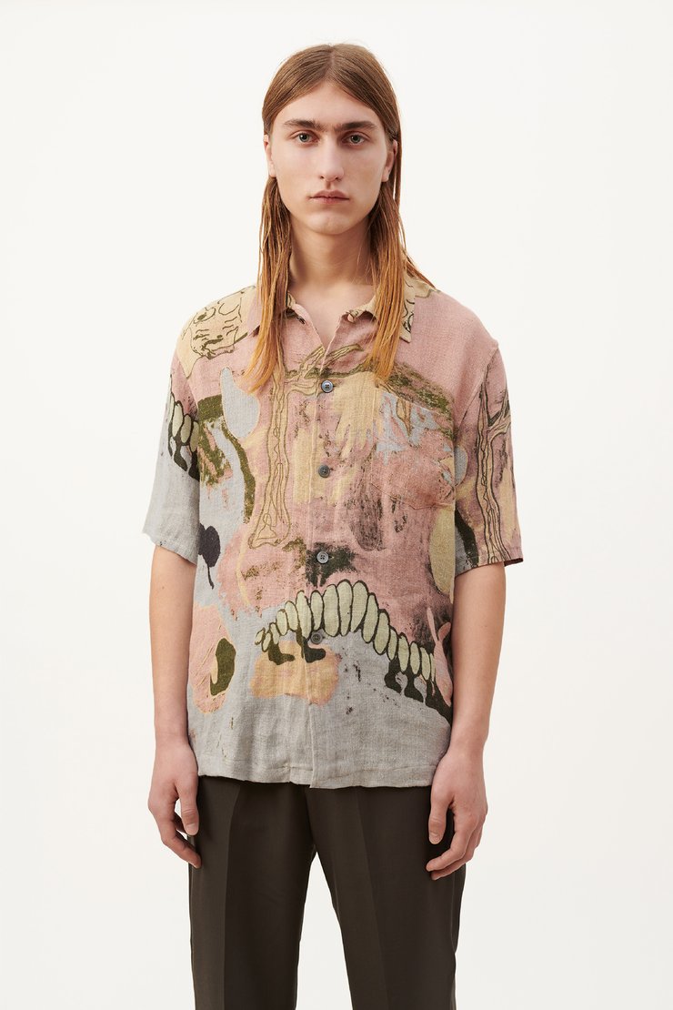 BOX SHIRT SHORT SLEEVE